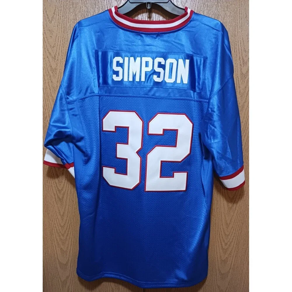 OJ Simpson (Mitch/Ness)-(Bills)-(Jersey)-(Blue)-(New Cond.)-(Size:L)-$115.00 - Picture 5 of 10